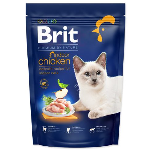 Brit Premium by Nature Cat. Indoor Chicken, 800 g