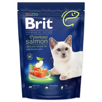 Brit Premium by Nature Cat. Sterilized Salmon, 800 g
