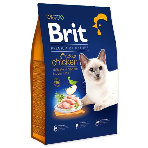 Brit Premium by Nature Cat. Indoor Chicken, 8 kg