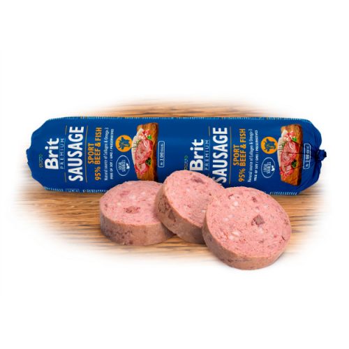 Brit Sausage Beef & Fish-Sport formula 800 g