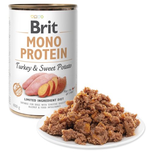 Brit Mono Protein n pulyka és édesburgonya 400 g