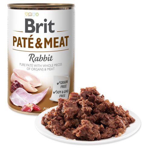 Brit Paté & Meat Rabbit 400 g