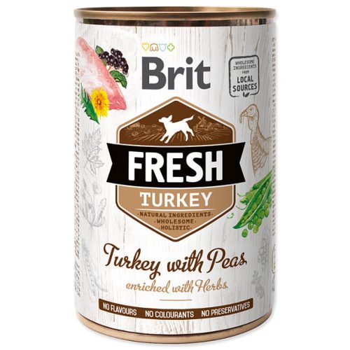 Brit Fresh Turkey with Peas 400 g