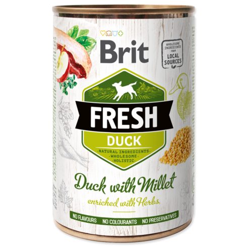Brit Fresh friss kacsa kölessel 400 g