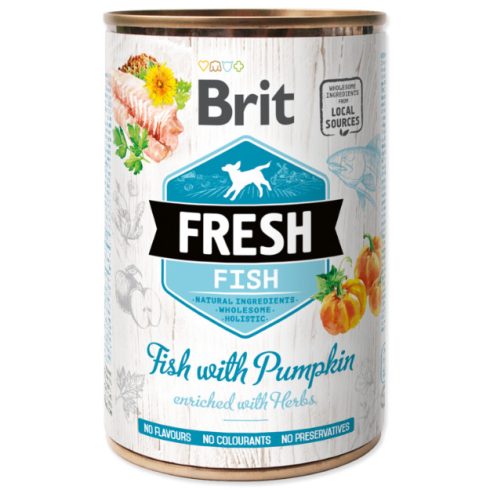 Brit Fresh friss hal sütőtökkel 400 g