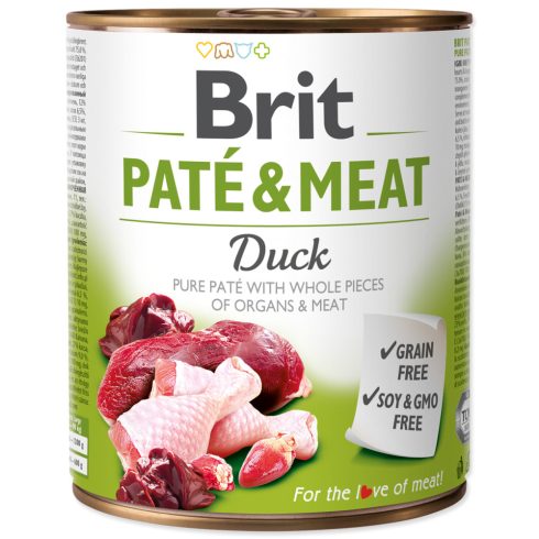 Brit Paté & Meat Duck 800 g