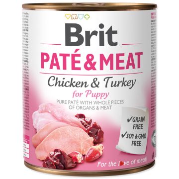 Brit Paté & Meat for Puppy 800 g