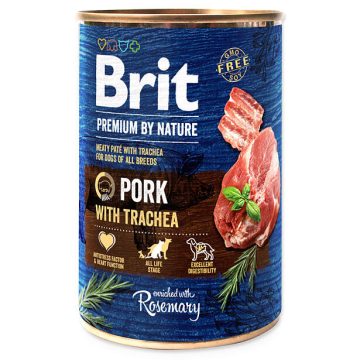 Brit Premium by Nature sertés légcsővel 400 g