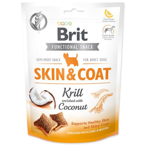 Brit Care Dog Functional Snack Skin&Coat Krill 150 g