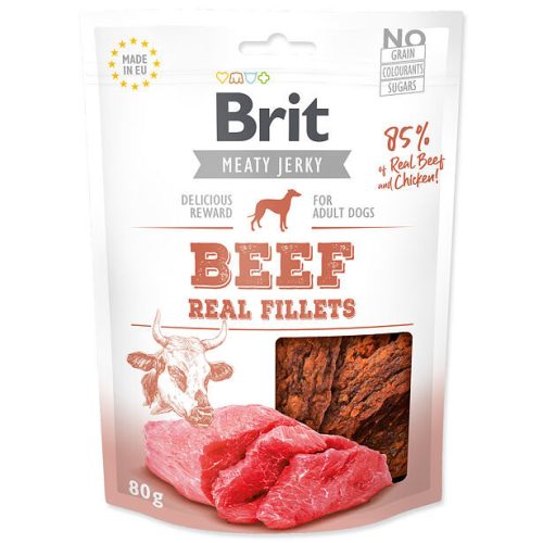 Brit Jerky Marha- és csirkefilé 80 g
