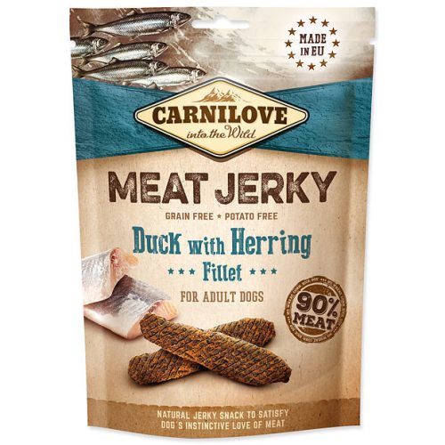 Carnilove Jerky kacsa heringfilével 100 g