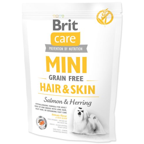 Brit Care Mini Grain Free Hair & Skin 0,4kg