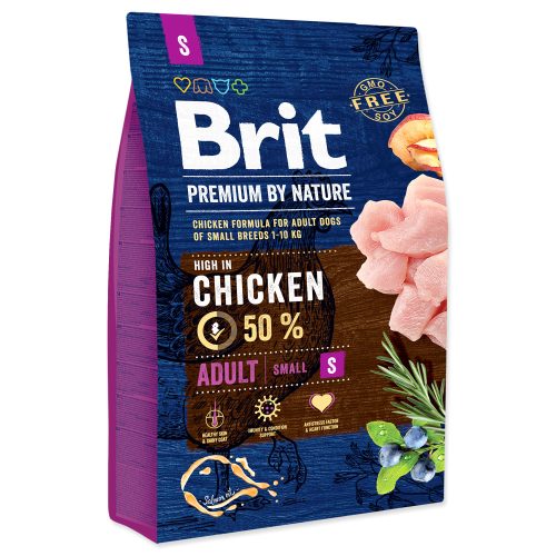 Brit Premium by Nature Adult S 3 kg