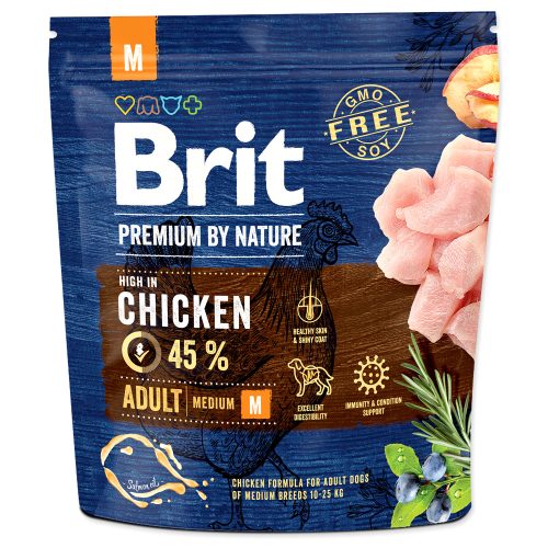 Brit Premium by Nature Adult M 1 kg