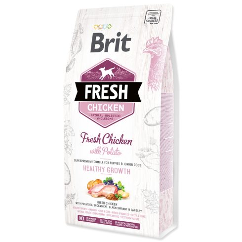 Brit Fresh Chicken with Potato Puppy Healthy Growth 2,5 kg