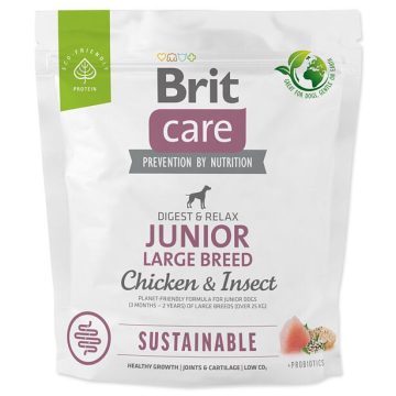 Brit Care Dog Sustainable Junior Large Breed, 1 kg
