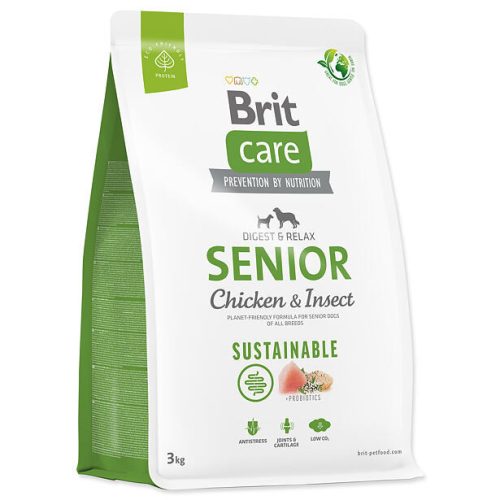 Brit Care Dog Sustainable Senior, 3 kg