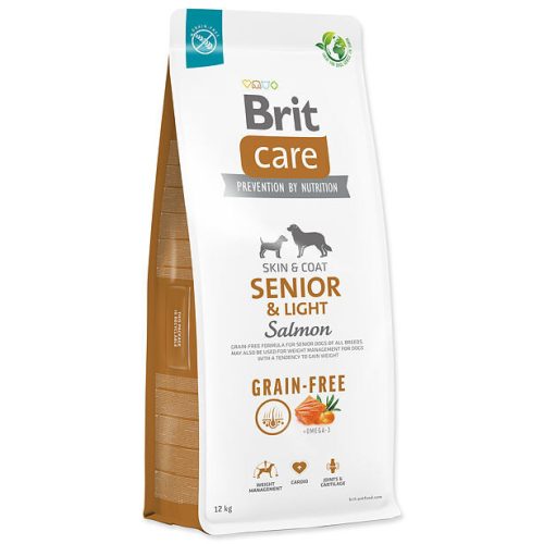 BRIT Care Dog Gabonamentes Senior & Light 12 kg