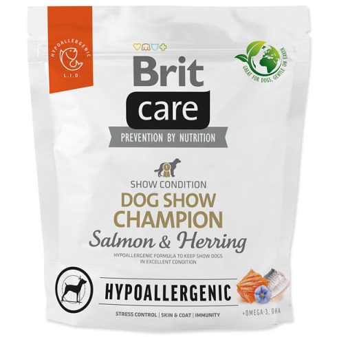 Brit Care Dog Hypoallergenic Dog Show Champion, 1 kg