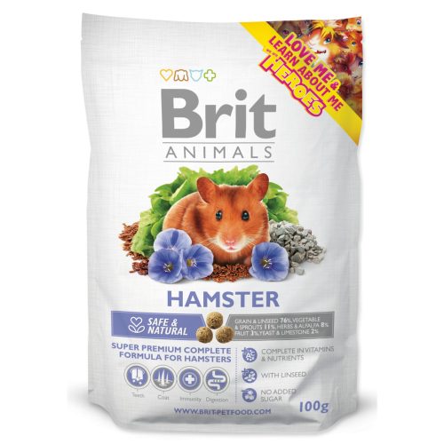 Brit Animals Hörcsög HAMSTER Complete 100 g