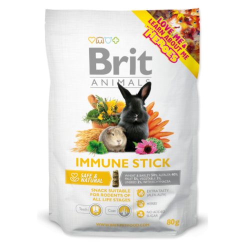 Brit Animals IMMUNE STICK rágcsálóknak 80 g