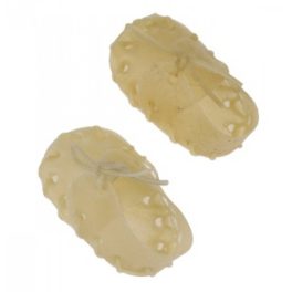 Préselt csont rágóka kutyáknak, 6cm-es cipők, 50db/cs