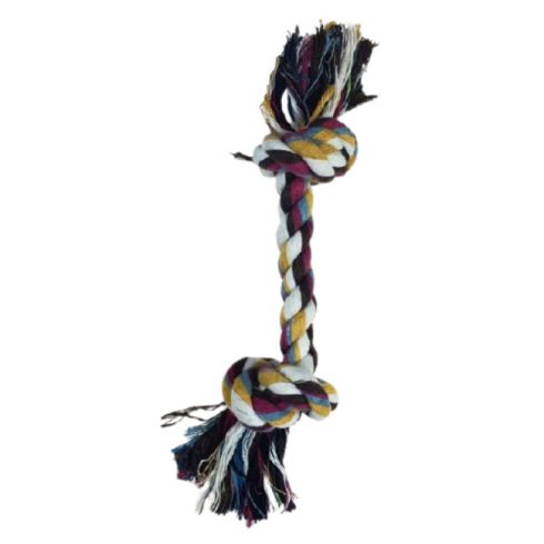 Tatrapet Pamutkötél, 2 csomós DENTAL FUN 25cm