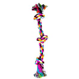 Pamutkötél 3 csomóval, 43cm Dental Fun