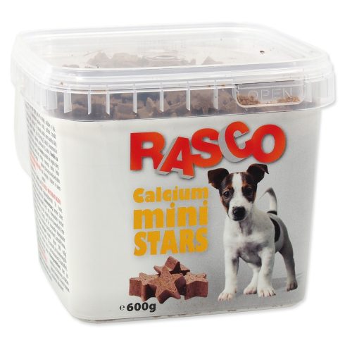RASCO Dog Mini kalciumos csillag- jutalomfalat kutyáknak 600gr