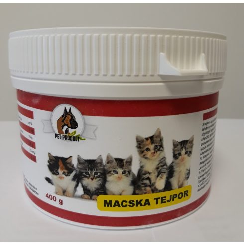 Pet Product Macska tejpor 400gr