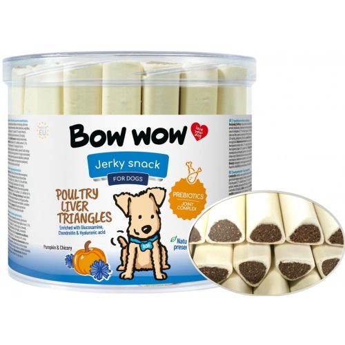 Bow Wow baromfimáj és savó háromszögek jutalomfalat 45db/cs