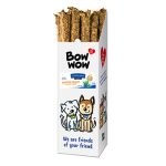Bow Wow szuper rúd Marha, Disznó & Collagén 12db/cs glükózaminnal és kondroitinnal