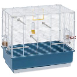 Ferplast Rekord kalitka, fehér-kék, 60×32,5×57,5 cm