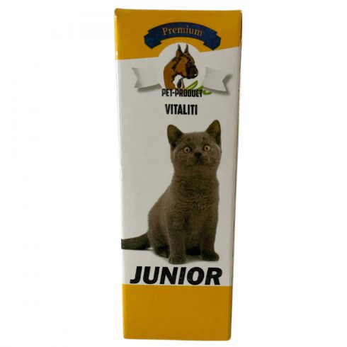 Pet Product Vitaliti csepp - Junior fiatal macskáknak, 30ml