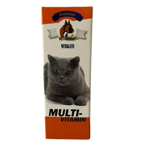 Pet Product Vitaliti multi csepp macskáknak, 30ml