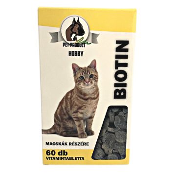 Pet Product Hobby Biotin macskáknak 60db vitamin tabletta