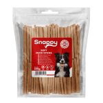 SNAPPY DOG SNACKS PAWSTICKS – Puha kacsás jutalomfalat rudak 500g