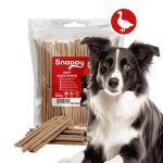 SNAPPY DOG SNACKS PAWSTICKS – Puha kacsás jutalomfalat rudak 500g