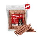 SNAPPY DOG SNACKS PAWSTICKS – Puha Bárányos-Rizses Jutalomfalat 500g