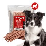 SNAPPY DOG SNACKS PAWSTICKS – Puha Bárányos-Rizses Jutalomfalat 500g