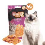 UNIQ PETS CAT SNACKS MIMI macska jutalomfalat – csirke és tőkehal, apró tallérok, 50g