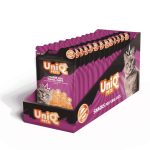 UNIQ PETS CAT SNACKS MIMI macska jutalomfalat – csirke és tőkehal, apró tallérok, 50g