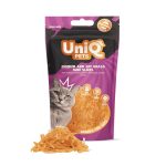 UNIQ PETS CAT SNACKS MIMI jutalomfalat macskáknak – csirkés és macskafüves mini szeletek, 50g