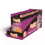 UNIQ PETS CAT SNACKS MIMI jutalomfalat macskáknak – csirkés és macskafüves mini szeletek, 50g