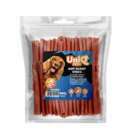   UNIQ PETS DOG SNACKS MEATY – Puha nyúlhúsos rudacskák, 500g