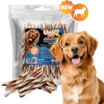 UNIQ PETS DOG SNACKS MEATY – Bárány és tőkehal szendvics, 500g
