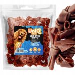 UNIQ PETS DOG SNACKS CHEWY – Puha kacsás csomó jutalomfalat, 500g
