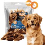 UNIQ PETS DOG SNACKS DUO – Kacsa húsba tekert édesburgonya (500g)