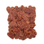 UNIQ PETS DOG SNACKS CHEWY – Kacsahúsos rizses szív alakú jutalomfalat, 500g