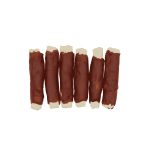 UNIQ PETS DOG SNACKS RAWHIDE – Nyúlhússal tekert vastag rágórudak (15 cm ) 500g